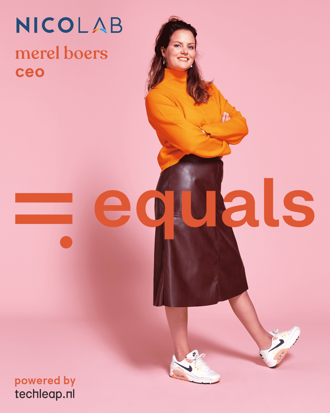 Merel Boers stand for International Women's Day