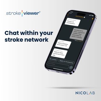 Chat Feature to Further Enhance StrokeViewer’s Collaboration Suite