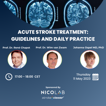 Acute stroke treatment: guidelines and daily practice (Webinar)
